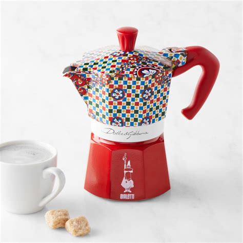 dolce gabbana espresso maker|williams sonoma Dolce & Gabbana.